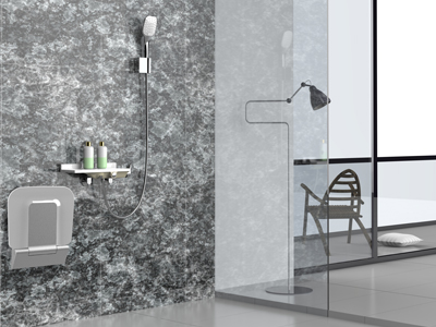 wall hung shower seat