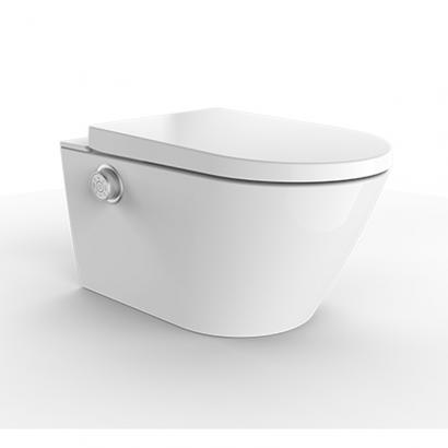 Rimless smart toilet