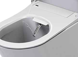 Kann die smarte Toilette (Sitz) wirklich das Gesäß reinigen?
