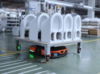 Oceanwell steigert seine Fertigungsleistung mit einem fortschrittlichen intelligenten AGV-Logistiksystem